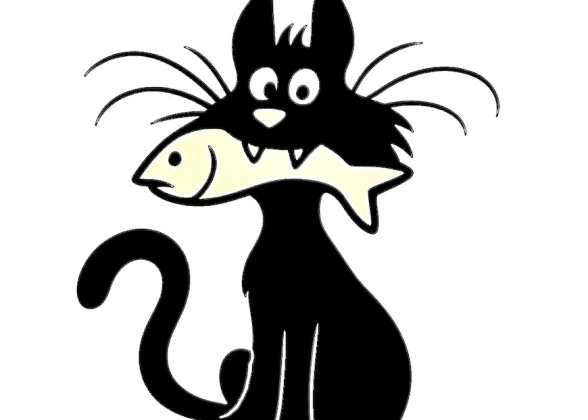Le chat qui pêche